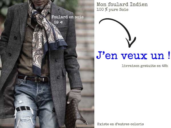 Foulard En Soie Pour Homme - Retours Gratuits Dans Les 90 Jours - Temu  France