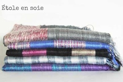 Étole en soie Étole en soie