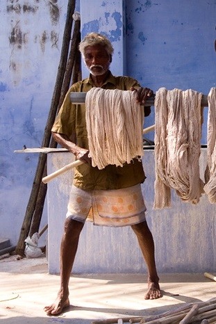 Artisan de Foulard écharpe en coton