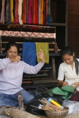 Artisan de Foulard en soie